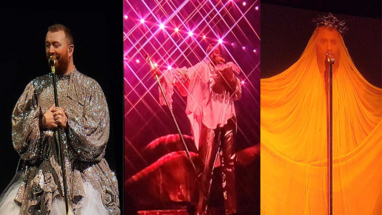 Three looks from Sam Smith - Gloria the tour in Sydney