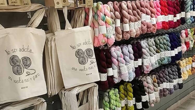 Miss Kits, tienda de lanas de Madrid para aprender a hacer punto
