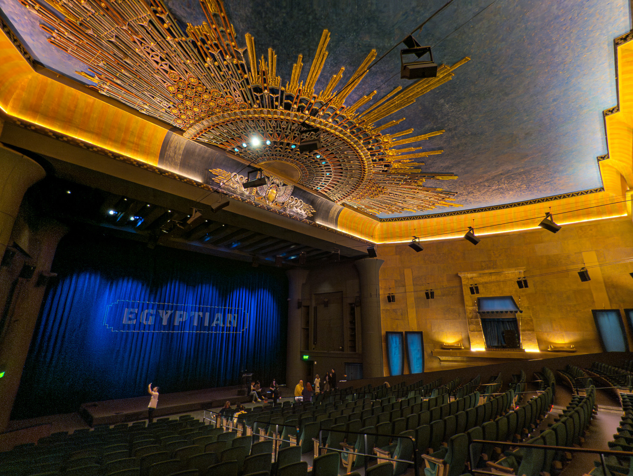 Film Reel Wall Decor in Theater & Concessions