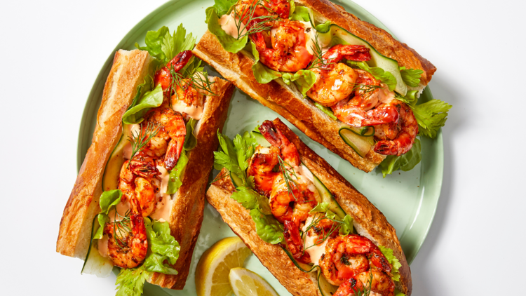 The adventurous foodie: Prawn po boy