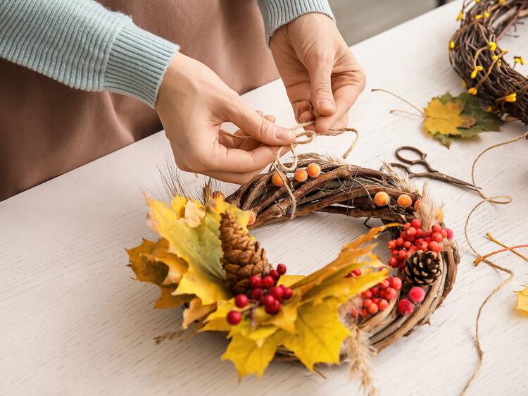 Virtual Wreath Making Event