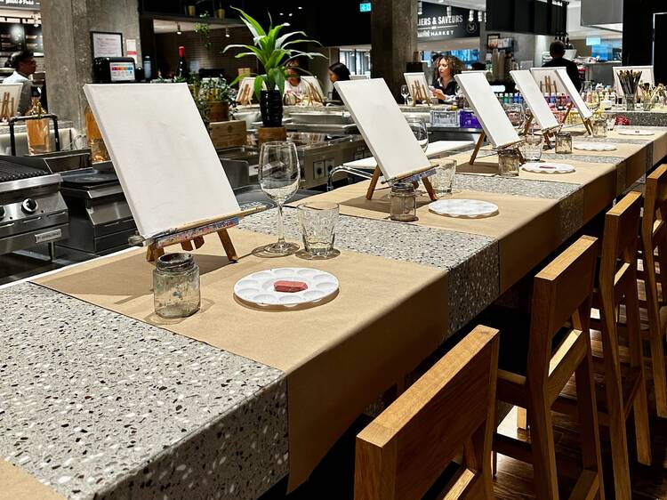 Wine with a twist: experience a Paint & Sip