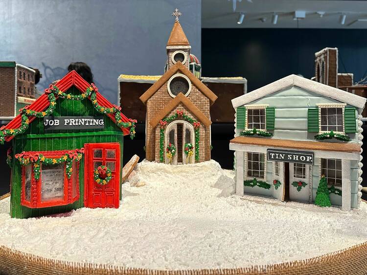 See iconic NYC landmarks in gingerbread at this spectacular new display