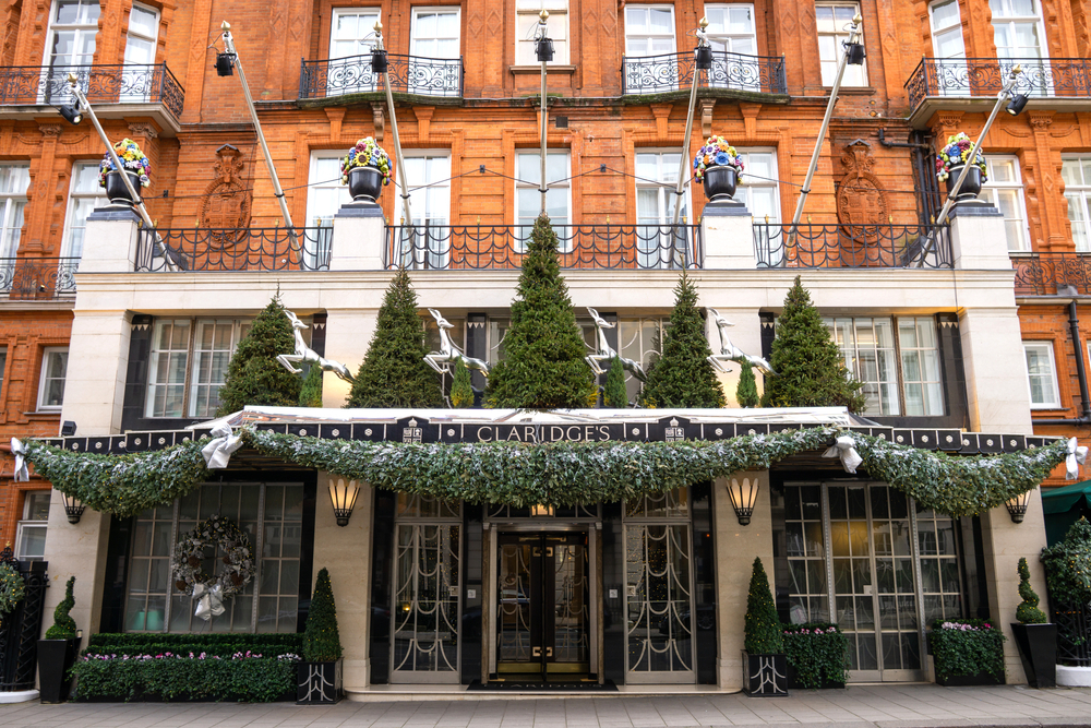 Claridge's unveils 2023 Christmas tree designed by Louis Vuitton