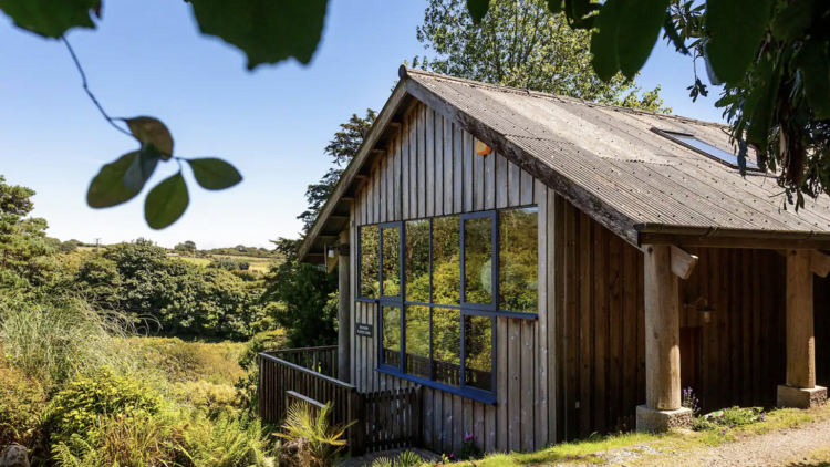 A secluded treehouse in Penzance, Cornwall