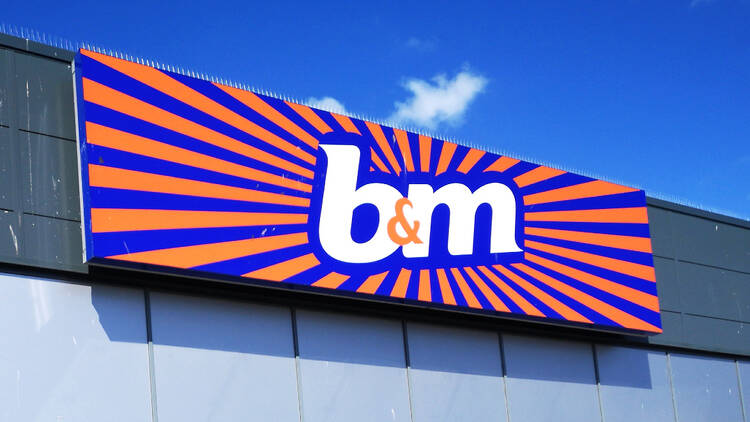 B&M store, England