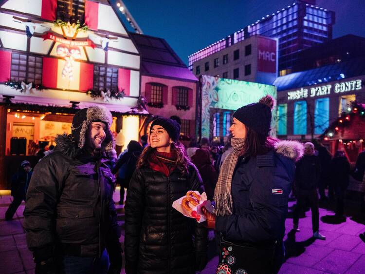 Hit one of the city's best Christmas Markets