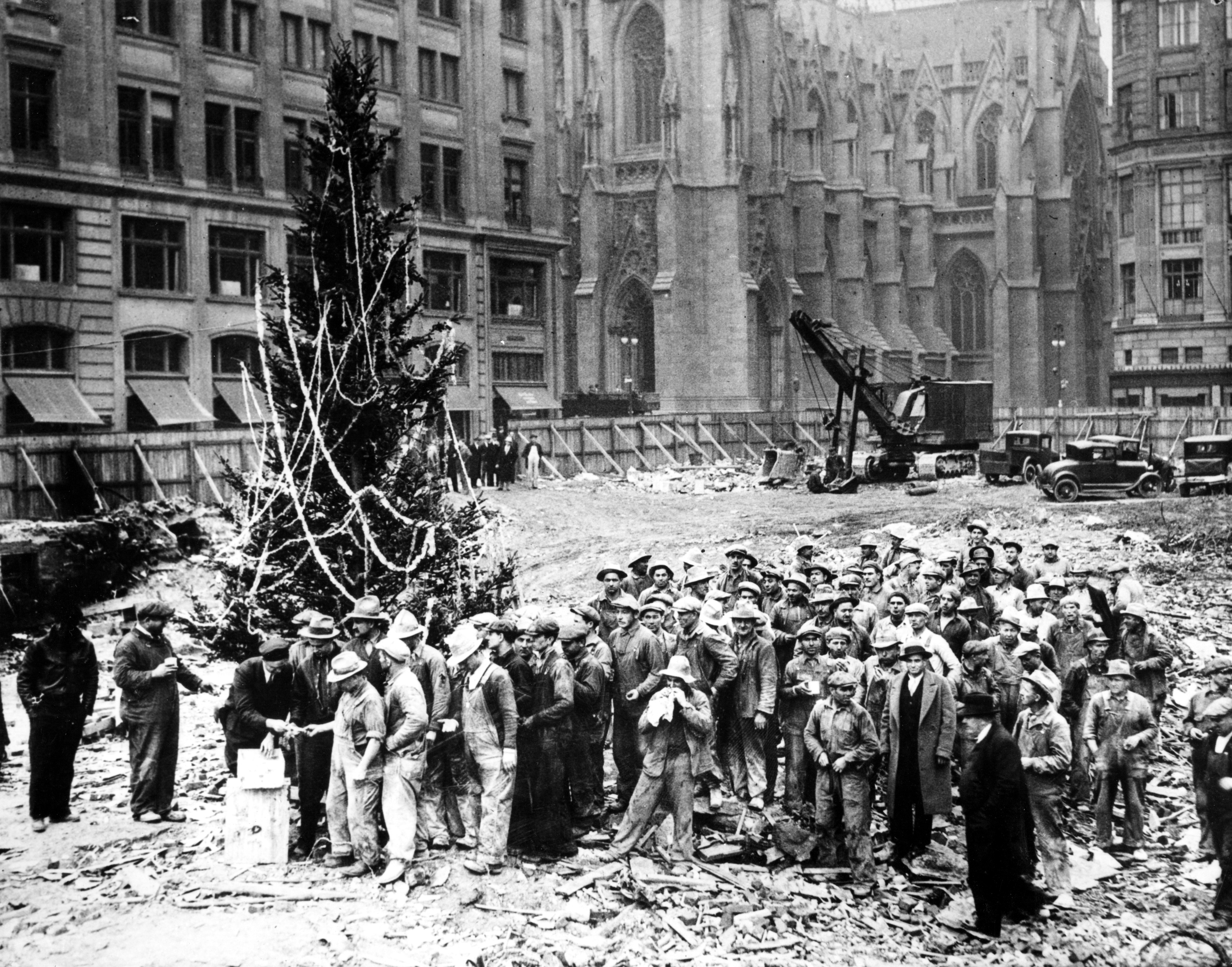 1931 First Rockefeller Center Christmas Tree