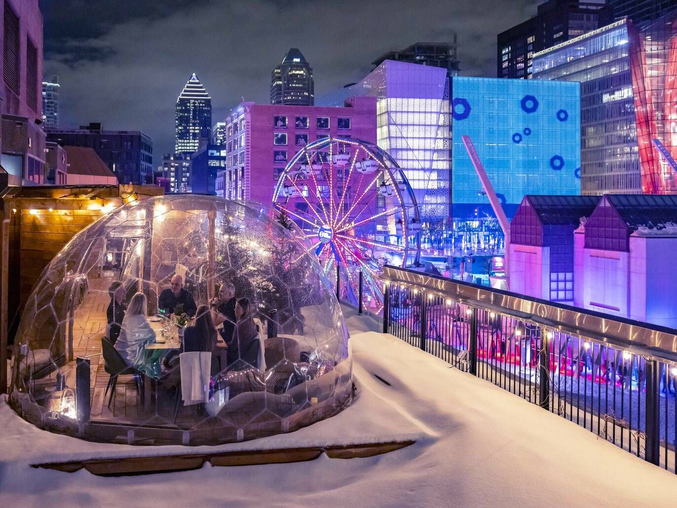 Where to See Christmas Lights in Montreal for the Winter Holidays