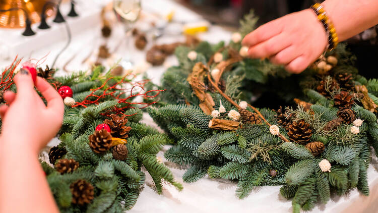 Wreath-making workshop