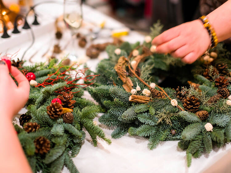 Wreath-making workshop