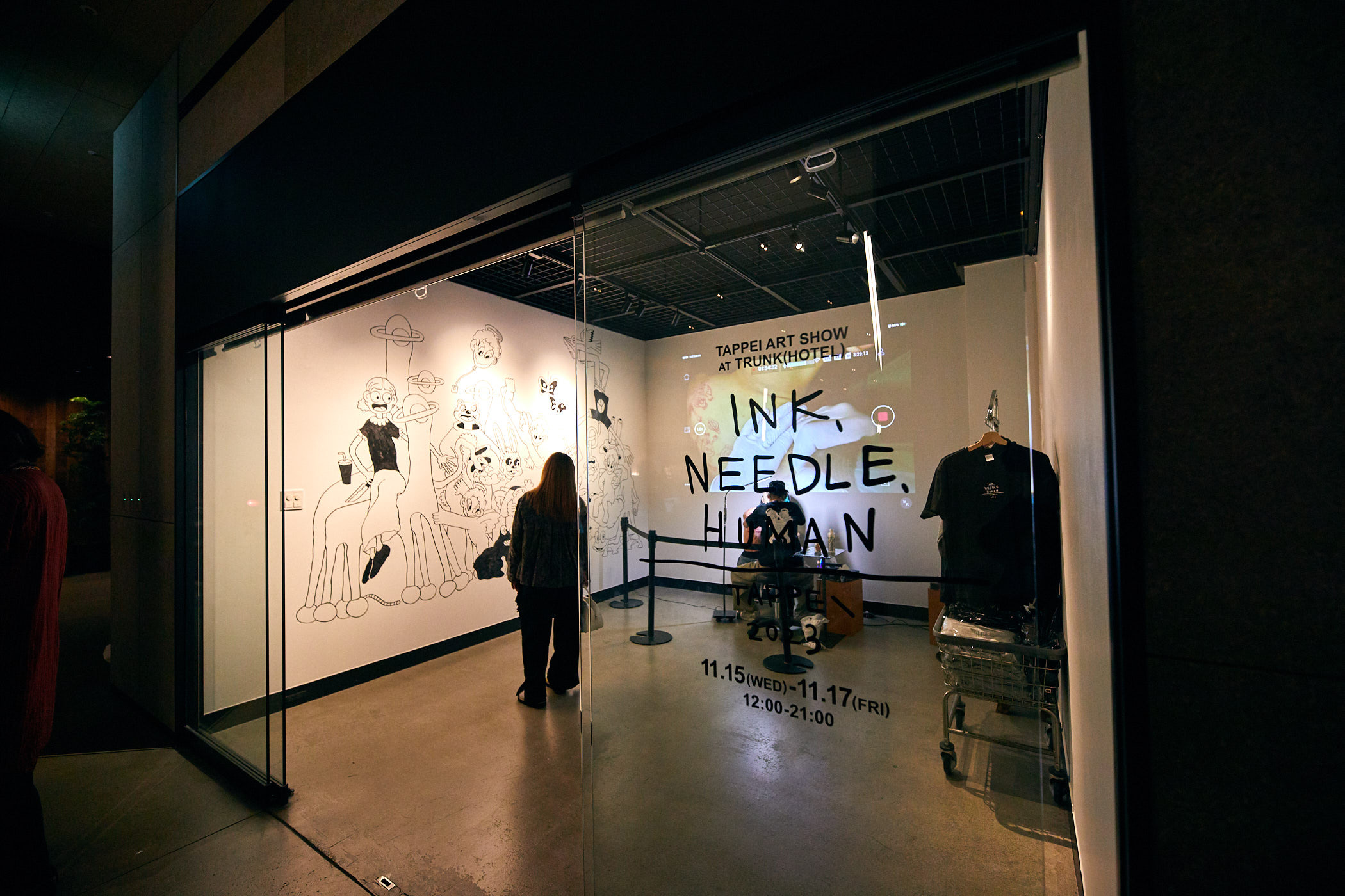 TAPPEI ART SHOW “INK,NEEDLE,HUMAN“