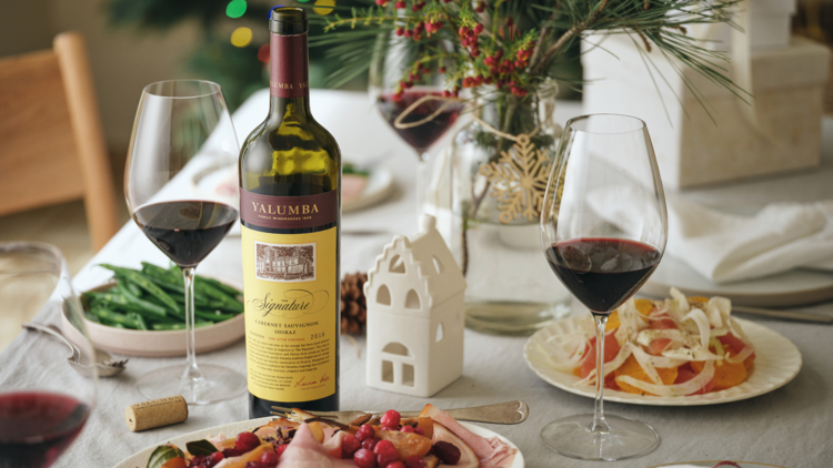 A wine for Christmas Day by Yalumba, $65