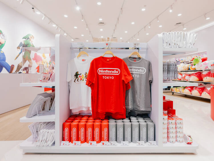 Nintendo store in New York. There's also a couple t-shirts and