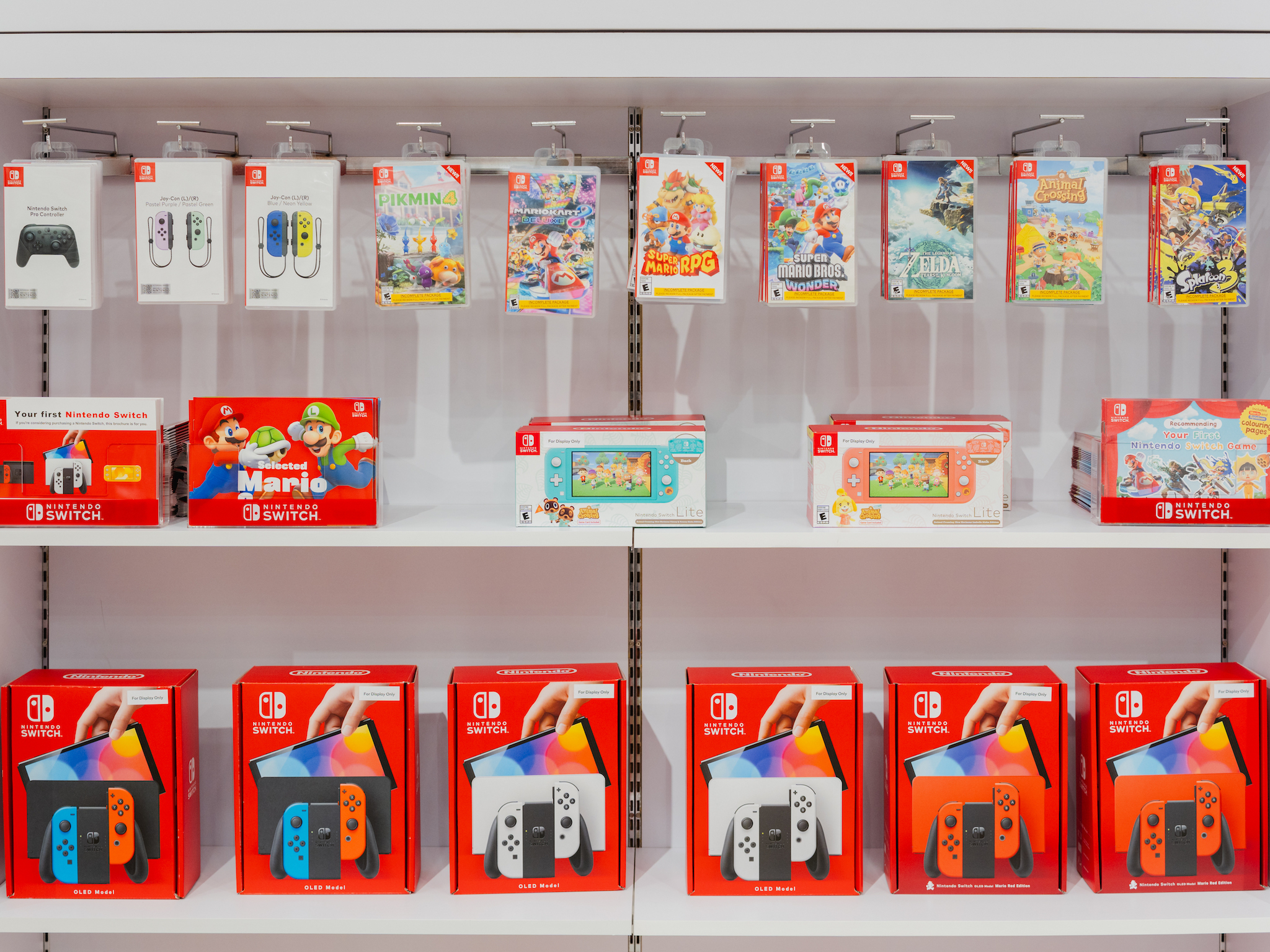 Nintendo pop-up store at Jewel Changi Airport till Jan. 1, 2024