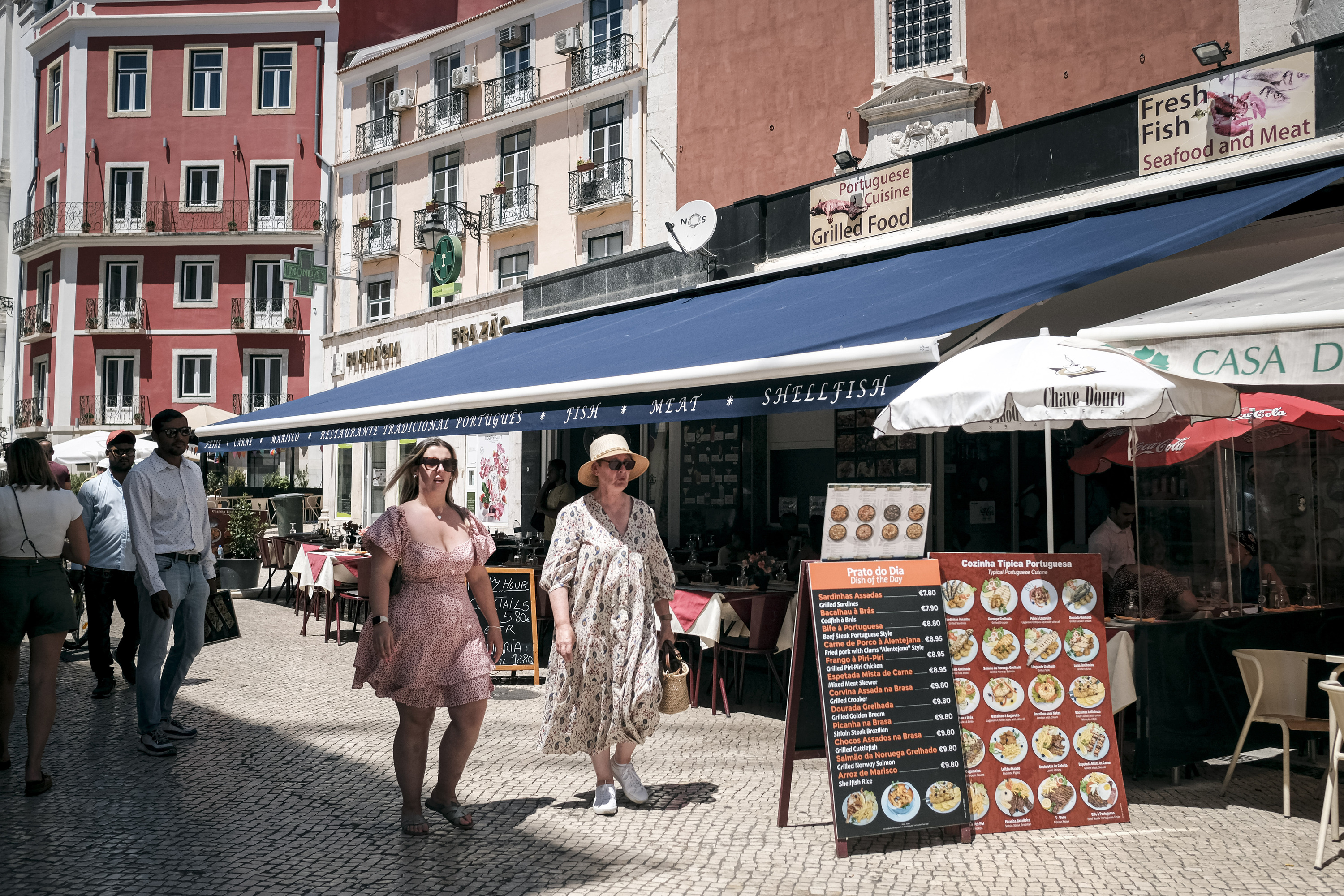 O que andam os turistas a comer