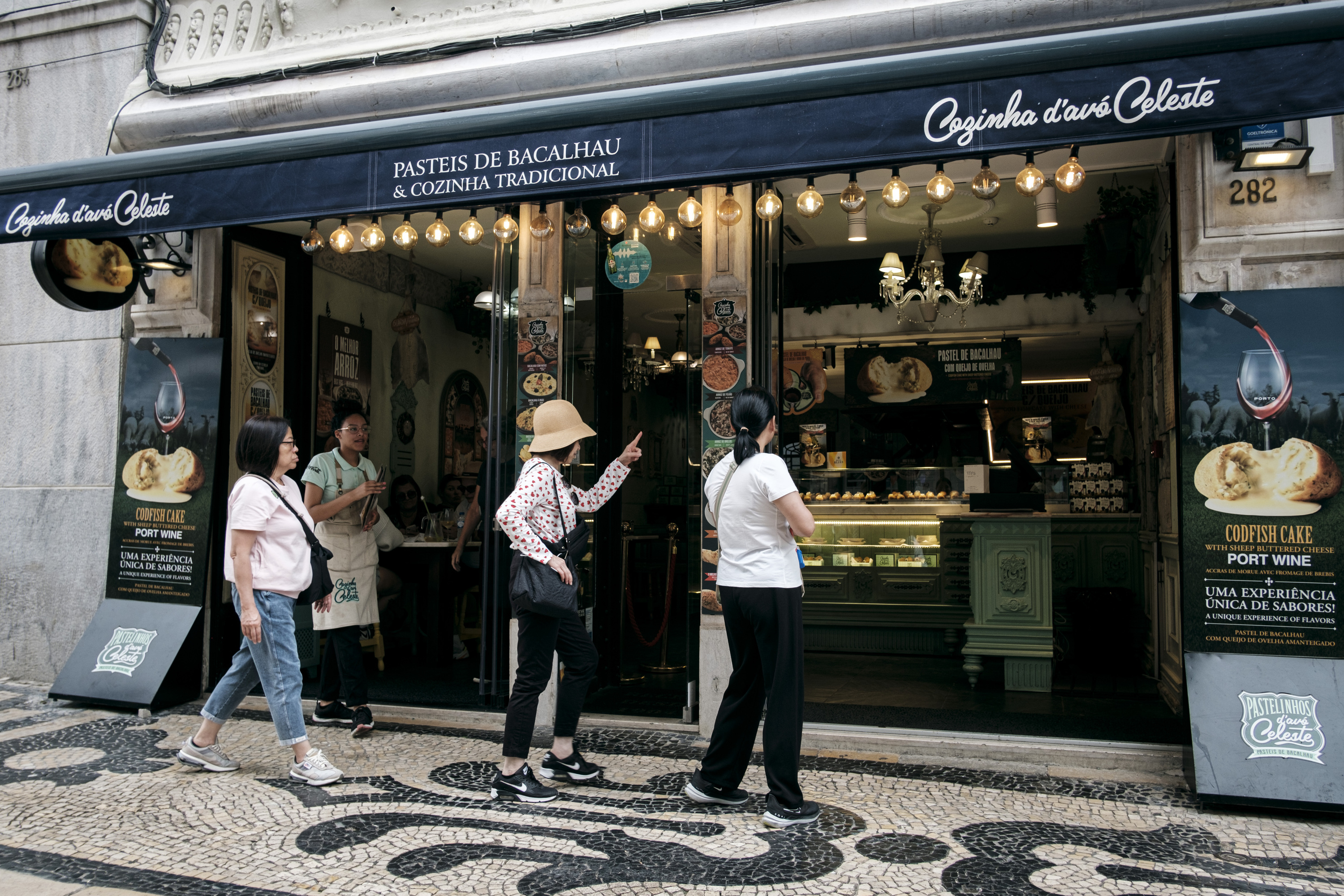 O que andam os turistas a comer