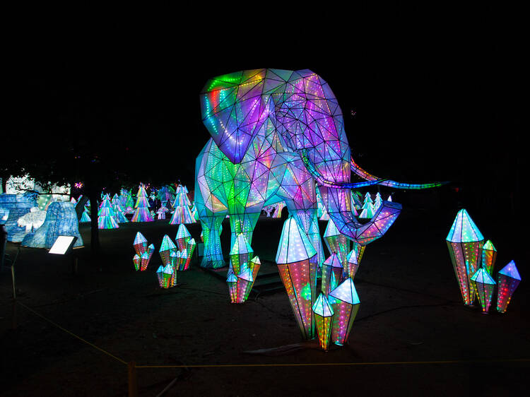 L.A. Zoo Lights