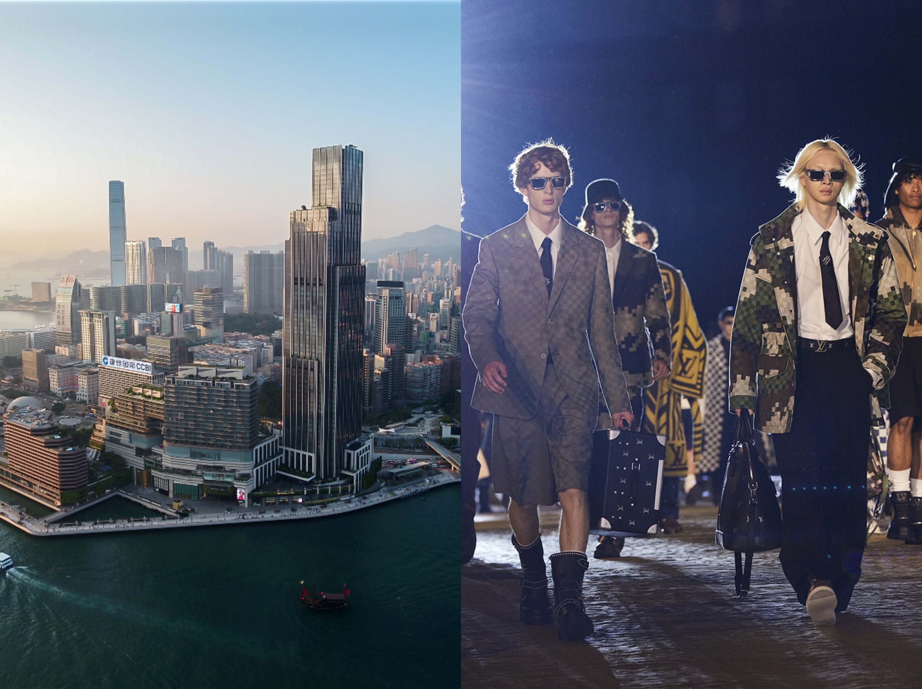 Louis Vuitton Hong Kong fashion show: Men's Pre-Fall 2024