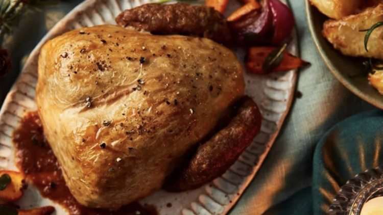 Asda's vegan whole turkey roast 