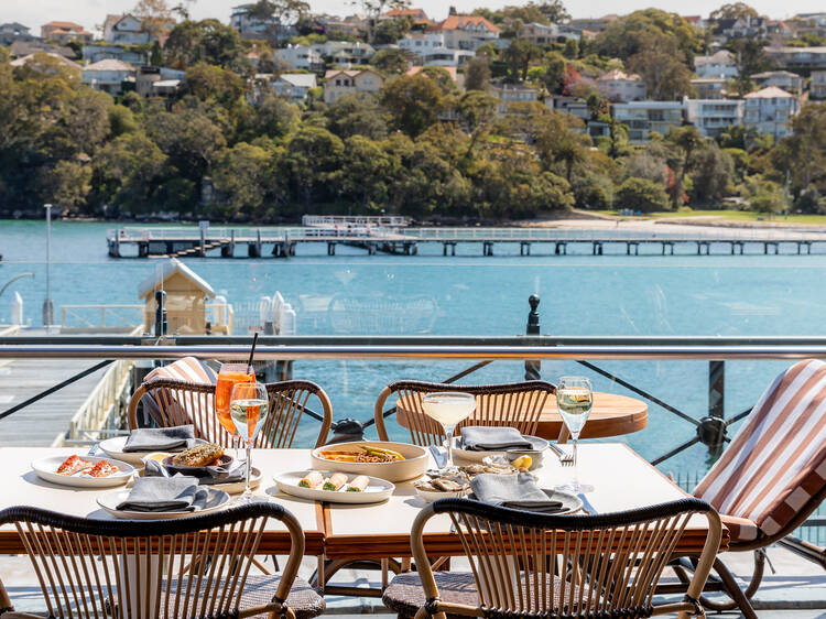 The table at Ripples Chowder Bay