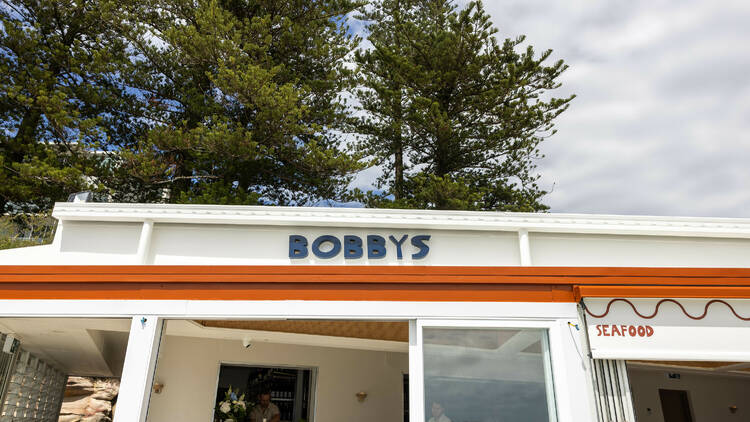The outside of new restaurant Bobby's