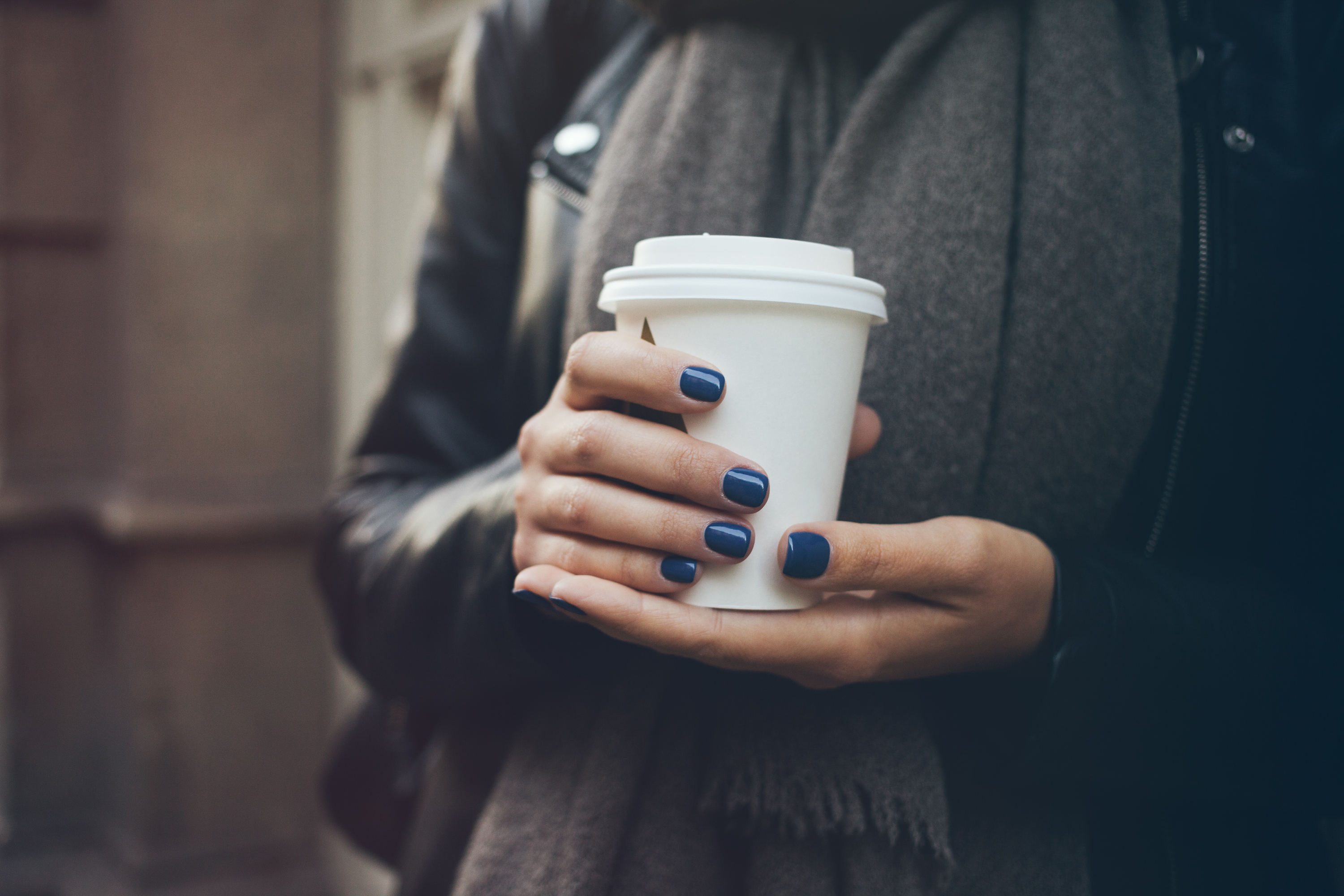 You can get a free cup of hot cocoa in midtown Manhattan this week