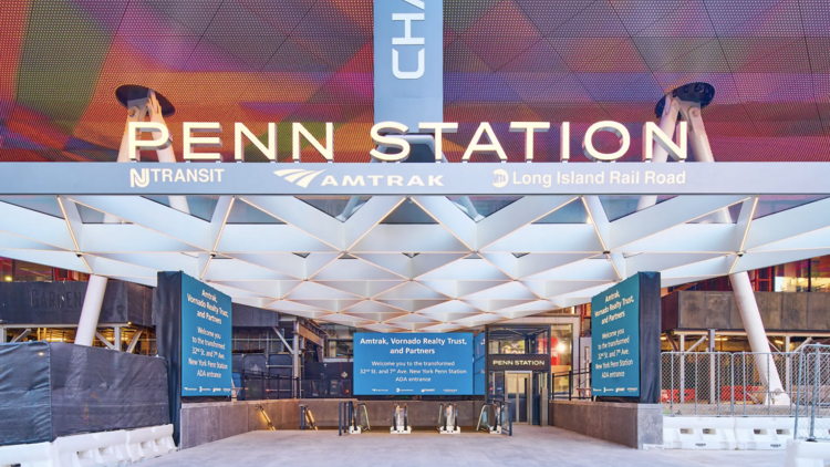 New Penn Station entrance