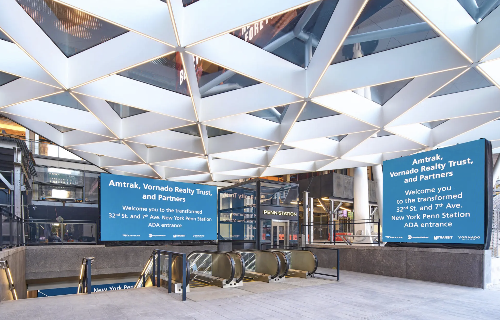 New Penn Station entrance