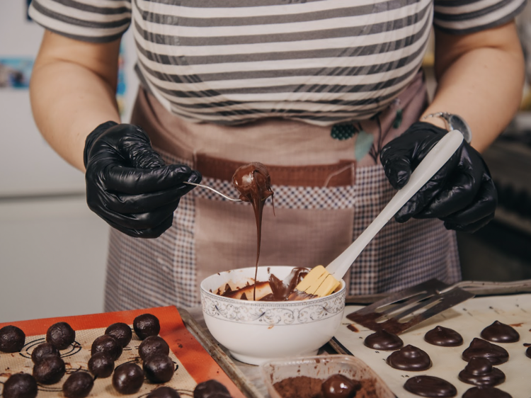 Virtual truffle-making workshop