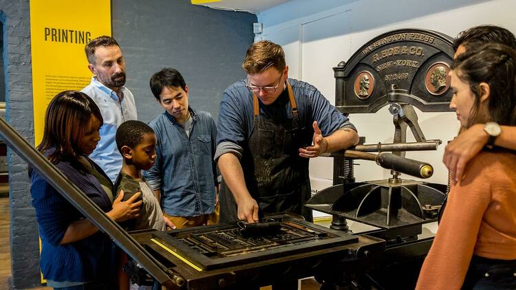 Fresh Prints Open House at South Street Seaport Museum