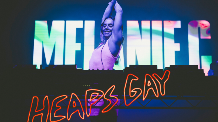 Mel C performs at Heaps Gay: Wet Dreams