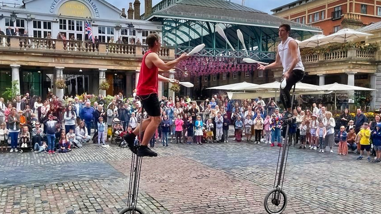 Covent Garden performers, 2023