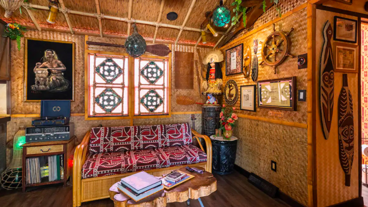 The tiki-inspired hideaway