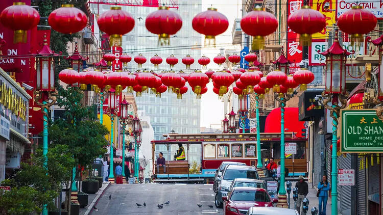 Waverly Place in Chinatown, San Francisco 