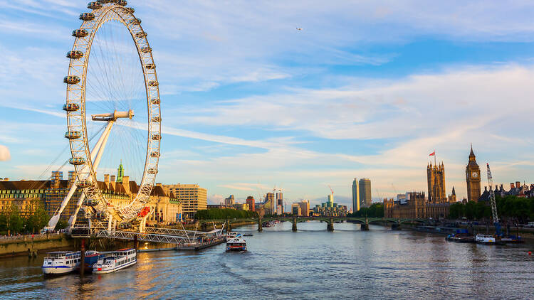 London skyline view