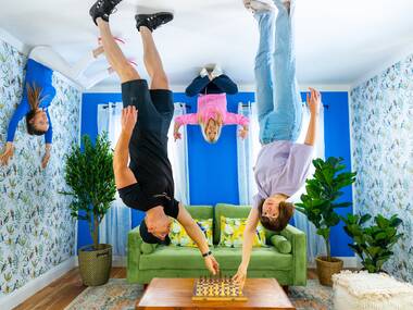 Get topsy-turvy at the House Down Under Get topsy-turvy at the House Down Under