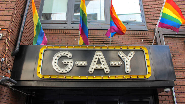 Entrance to G-A-Y London