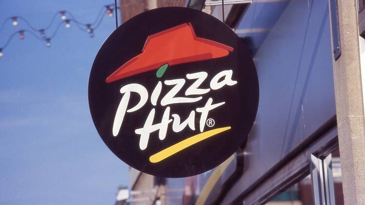 Pizza Hut sign, UK
