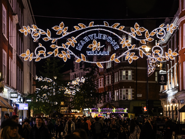 Win a festive experience in Marylebone Village