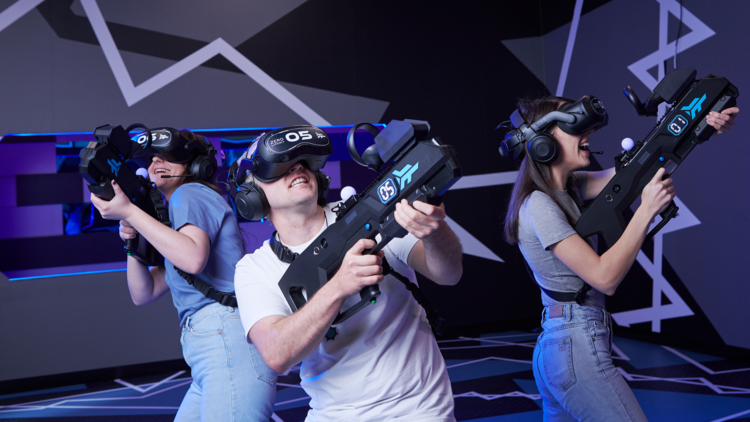 A VR room