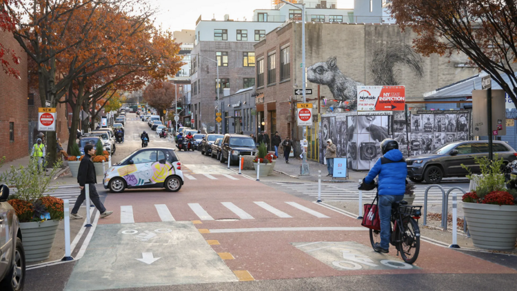 Berry Street bike boulevard