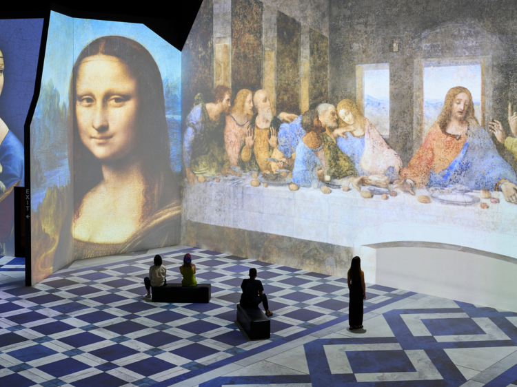 See the works of Leonardo da Vinci in a whole new light at the Lume’s next exhibition