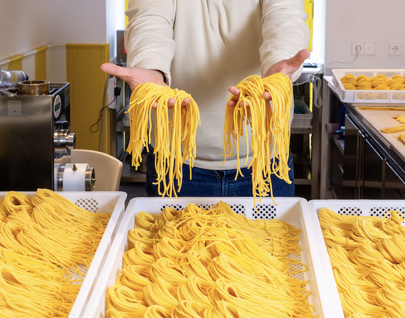 Abre la catedral de la pasta fresca en el centro de Madrid