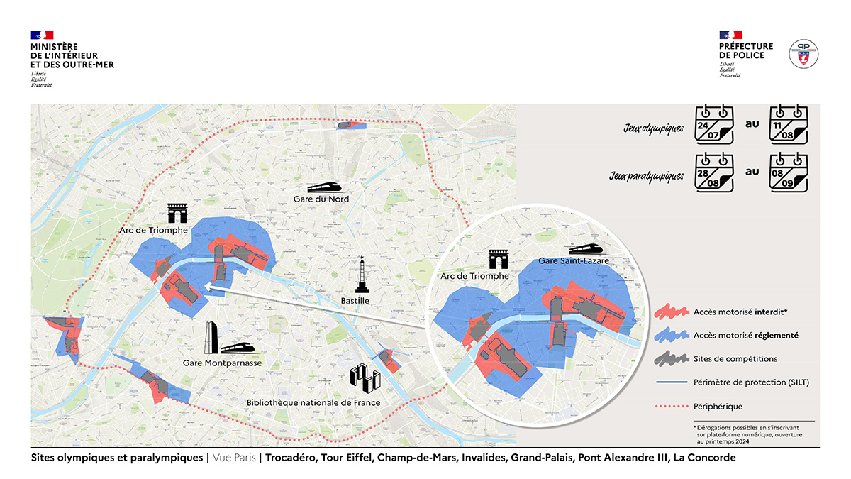 Paris Olympics Road Closures 2024: Full List and How To Get Around