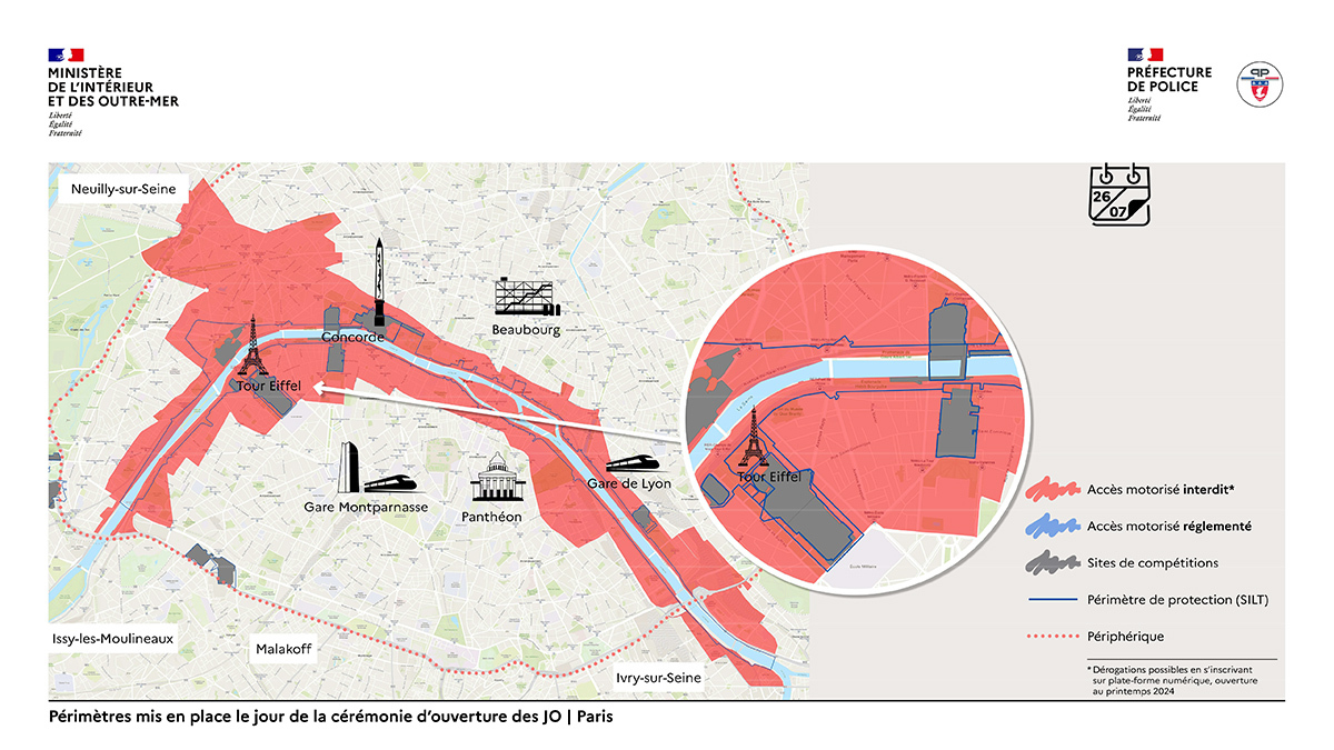 Paris Olympics Road Closures 2024: Full List and How To Get Around