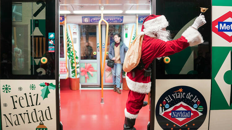Tren Navidad Metro de Madrid
