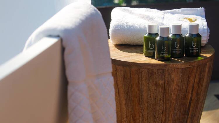 Bath products at Port Lympne (Photograph: Port Lympne Hotel & Reserve)