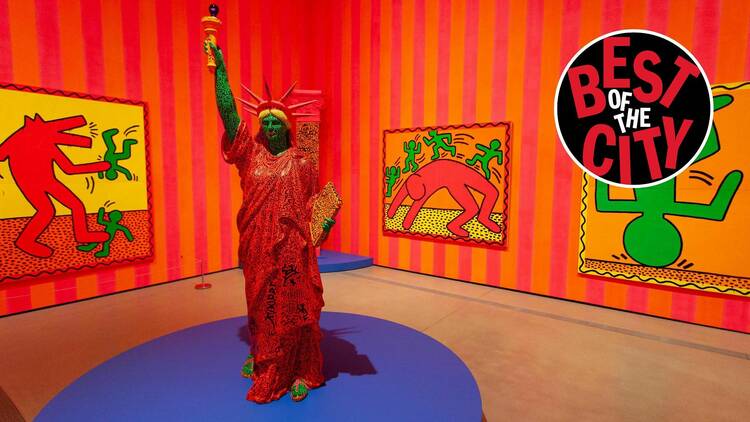 Best exhibition: “Keith Haring: Art is for Everybody” at the Broad