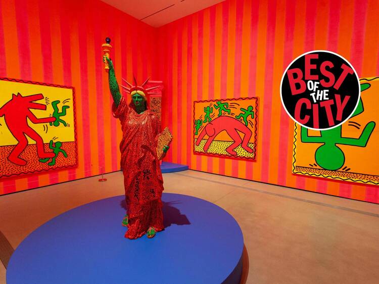 Best exhibition: “Keith Haring: Art is for Everybody” at the Broad